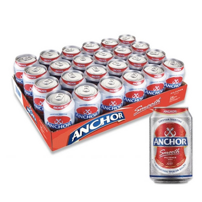 ANCHOR BEER x 24 can (320ml) (West Malaysia only)