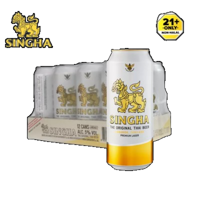 SINGHA BEER x 24 can [500ml] (1order 1CTN only 一单只限一箱)