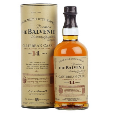 Balvenie 14 Years Caribbean Cask 700ml (West Malaysia only)