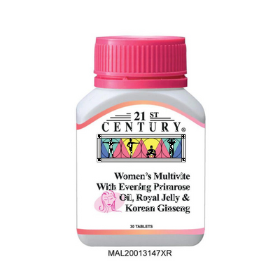 21ST CENTURY Women Multivite With Evening Primrose Oil 30s