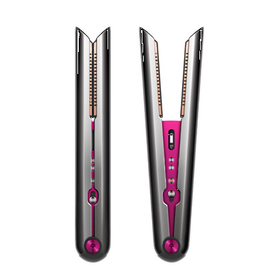 Dyson Corrale Hair Straightener Black Nickel Fuchsia