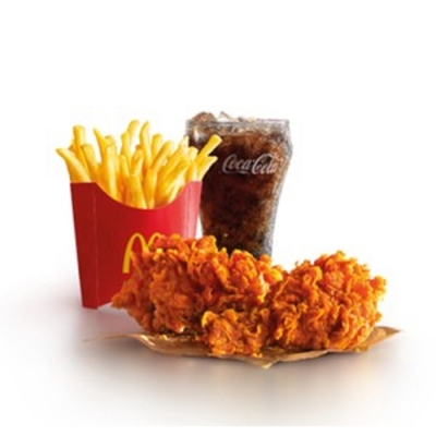 Ayam Goreng McD Spicy Medium McValue Meal