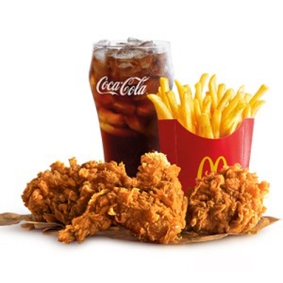 Ayam Goreng McD Regular Medium McValue Meal